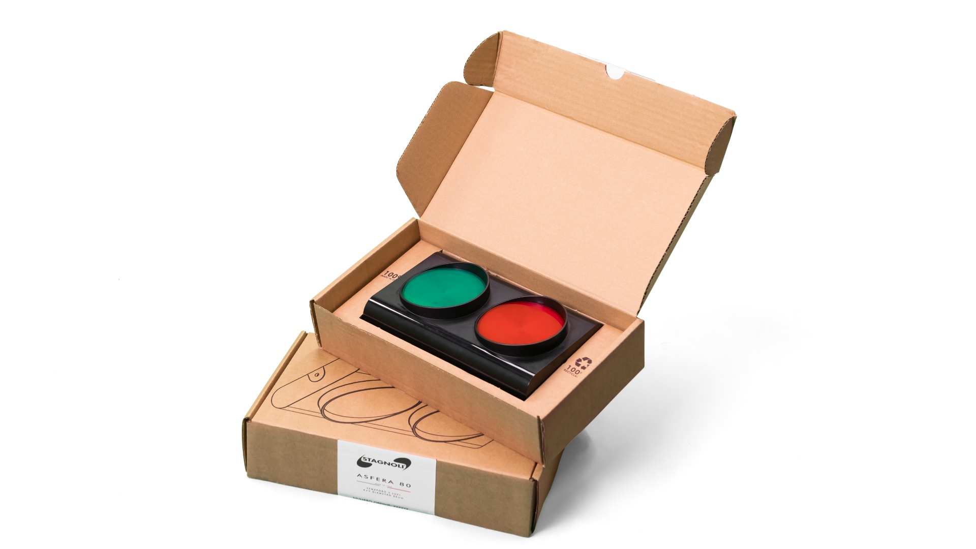 ERA80 2-light traffic light package ERA80 2-light traffic light package