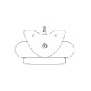 ERA80 technical drawing traffic light with pole bracket angle 0 degrees ERA80 technical drawing traffic light with pole bracket angle 0 degrees