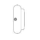 ERA80 technical drawing vertical traffic light with 0 degree angle bracket ERA80 technical drawing vertical traffic light with 0 degree angle bracket