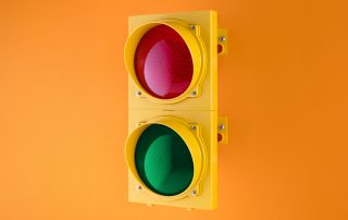 LED-Ampeln für Logistikflächen