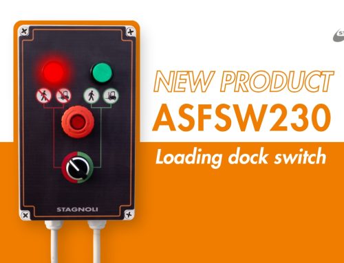 Loading Bay Safety: Stagnoli presents the new ASFSW230 Traffic Light Selector